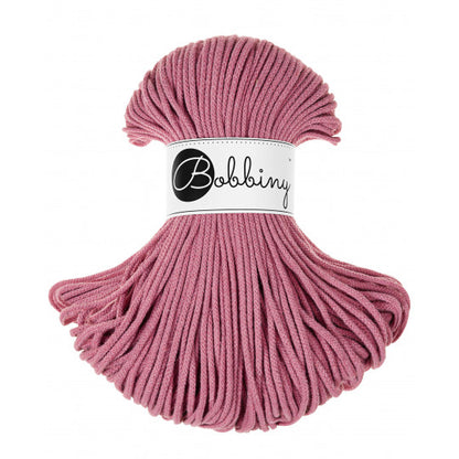 3mm Bobbiny Braided Crochet Cord | Recycled Cotton Cord for Crochet & Macramé