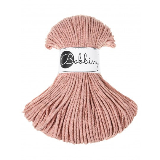 3mm Bobbiny Braided Crochet Cord | Recycled Cotton Cord for Crochet & Macramé