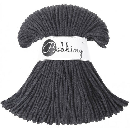 3mm Bobbiny Braided Crochet Cord | Recycled Cotton Cord for Crochet & Macramé