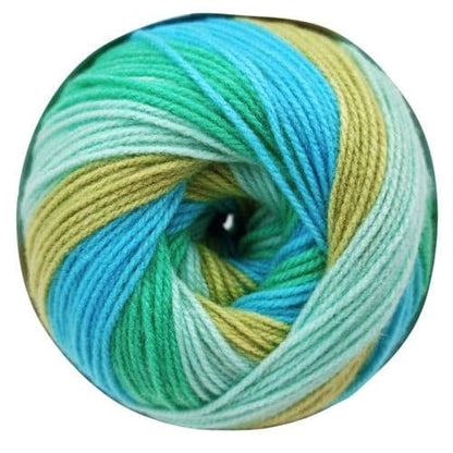 KnitCo Northern Lights DK Yarn – 150g Self-Striping Ombre Acrylic Yarn