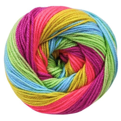 KnitCo Northern Lights DK Yarn – 150g Self-Striping Ombre Acrylic Yarn