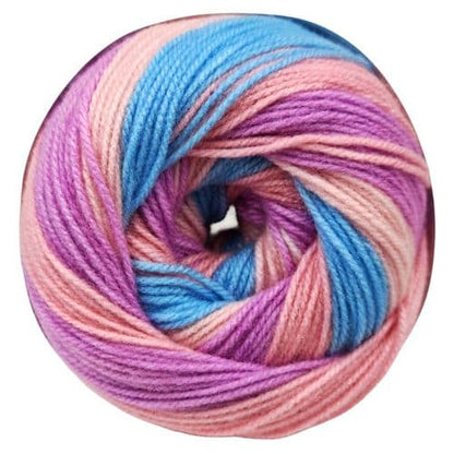 KnitCo Northern Lights DK Yarn – 150g Self-Striping Ombre Acrylic Yarn