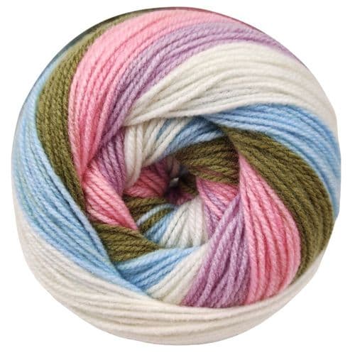KnitCo Northern Lights DK Yarn – 150g Self-Striping Ombre Acrylic Yarn