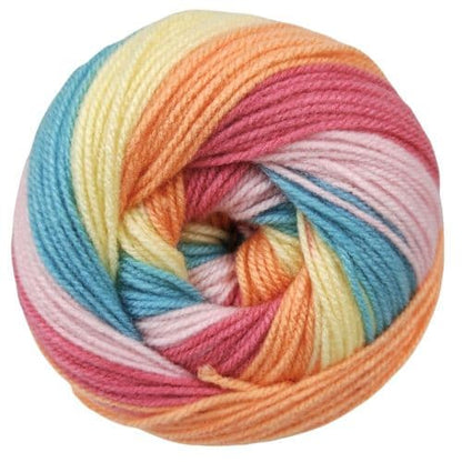 KnitCo Northern Lights DK Yarn – 150g Self-Striping Ombre Acrylic Yarn