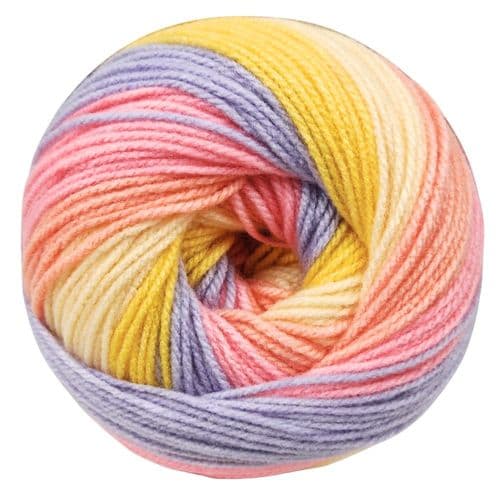 KnitCo Northern Lights DK Yarn – 150g Self-Striping Ombre Acrylic Yarn