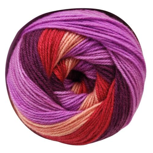 KnitCo Northern Lights DK Yarn – 150g Self-Striping Ombre Acrylic Yarn