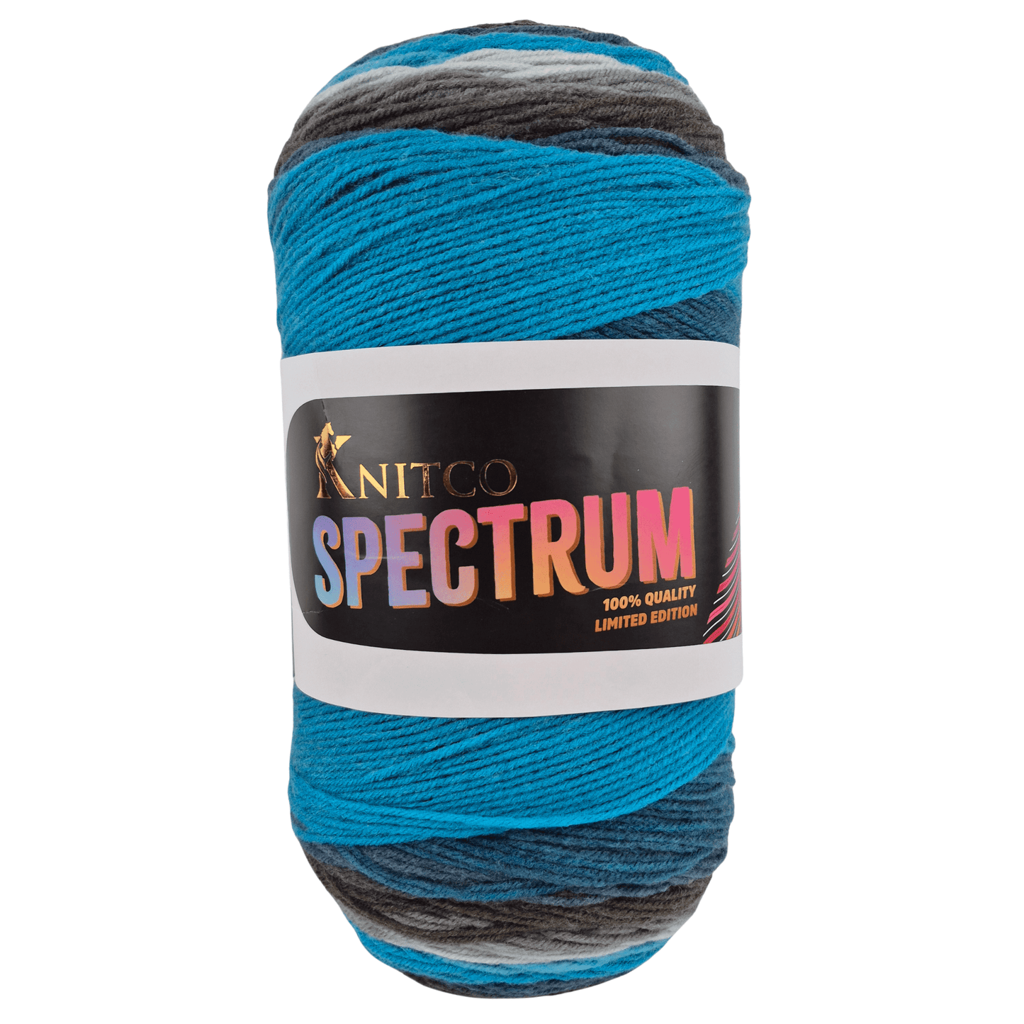 Knitco Spectrum 400g Variegated Acrylic Yarn Cake