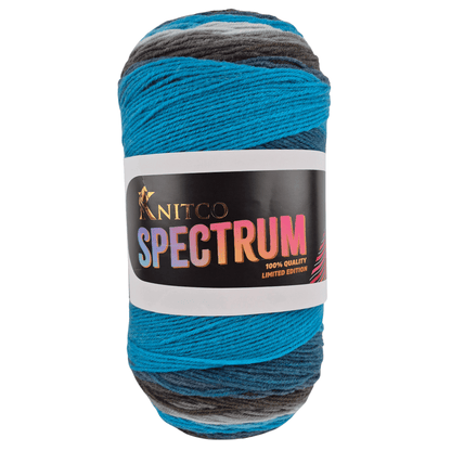 Knitco Spectrum 400g Variegated Acrylic Yarn Cake