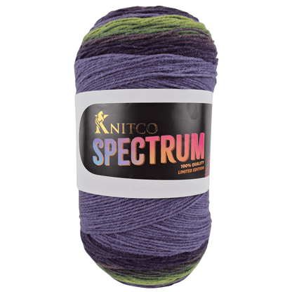 Knitco Spectrum 400g Variegated Acrylic Yarn Cake