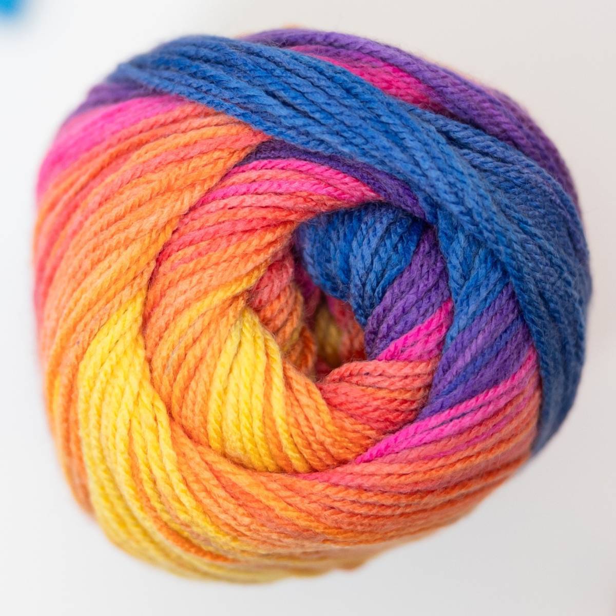 Papatya Batik Vibrant DK – 100 g Self-Striping Acrylic Yarn