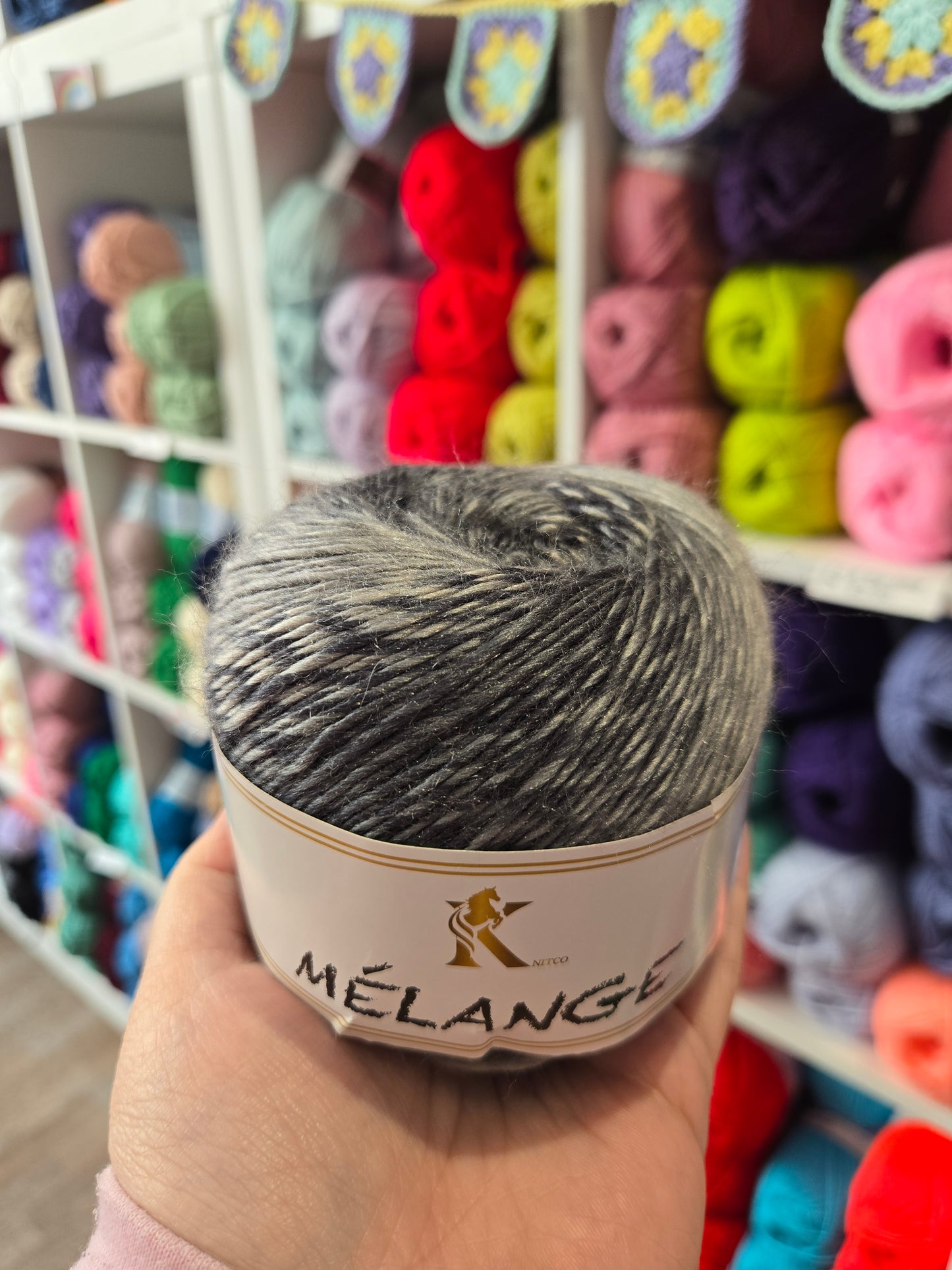 Knitco Melange DK Yarn 150g Yarn Cake