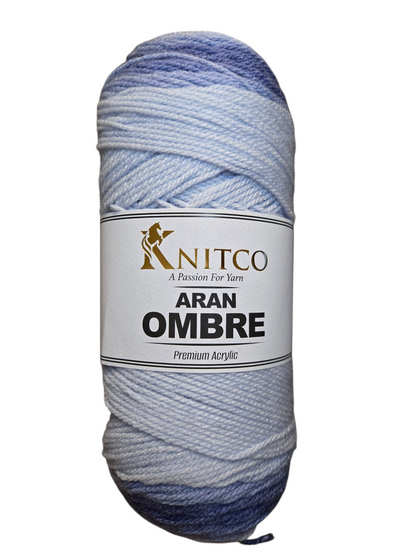 KnitCo Ombre Aran 200g Colour Changing Acrylic Yarn