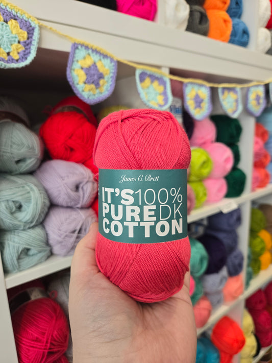 100% Its pure Cotton 100g by James C Brett