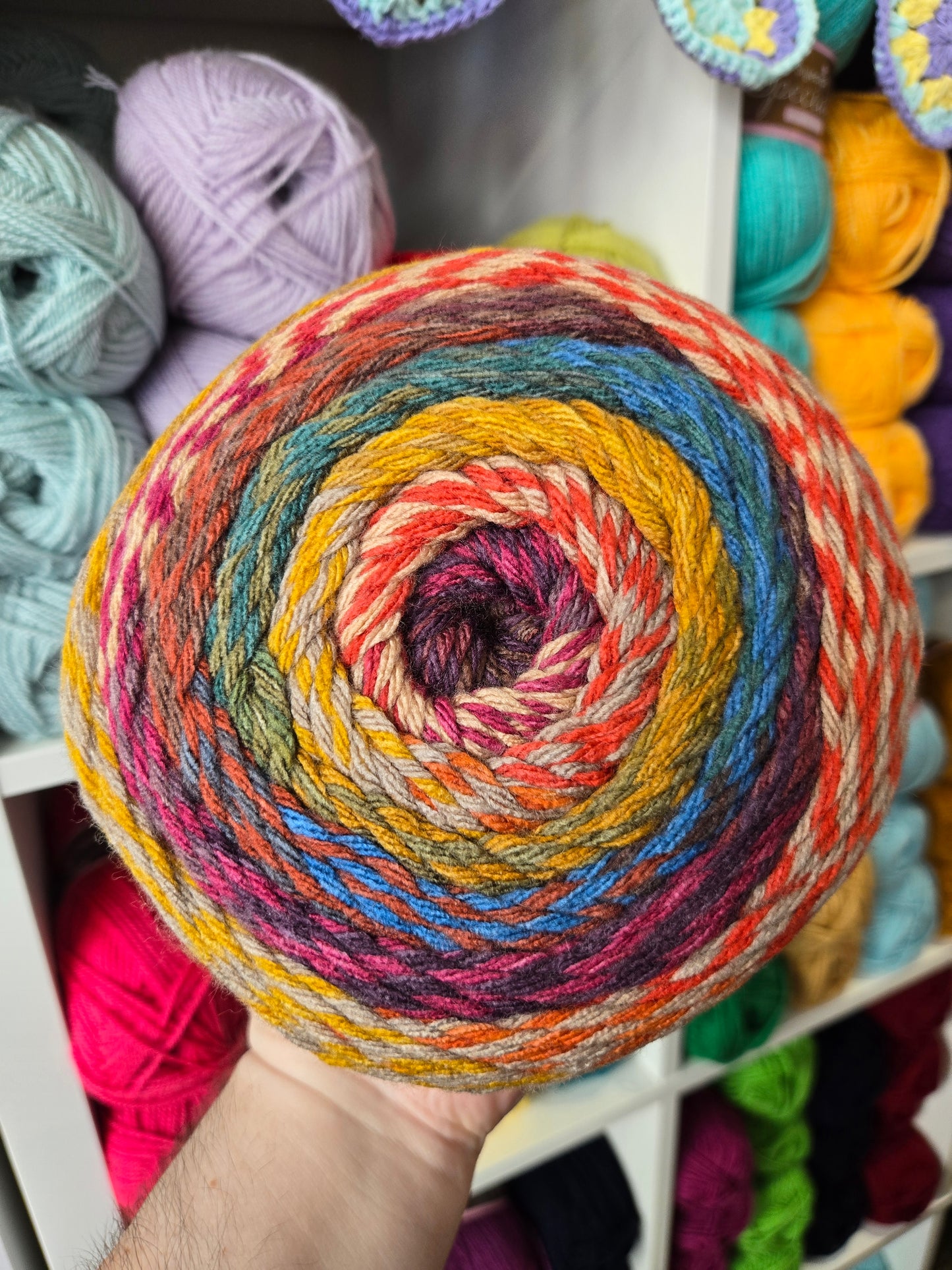 KnitCo Cheesecake Acrylic Yarn Cakes Pack of 2