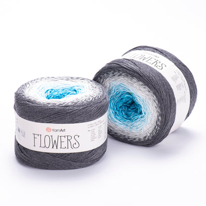 YarnArt Flowers 250g – 1000 m Gradient Cotton Blend Cake Yarn