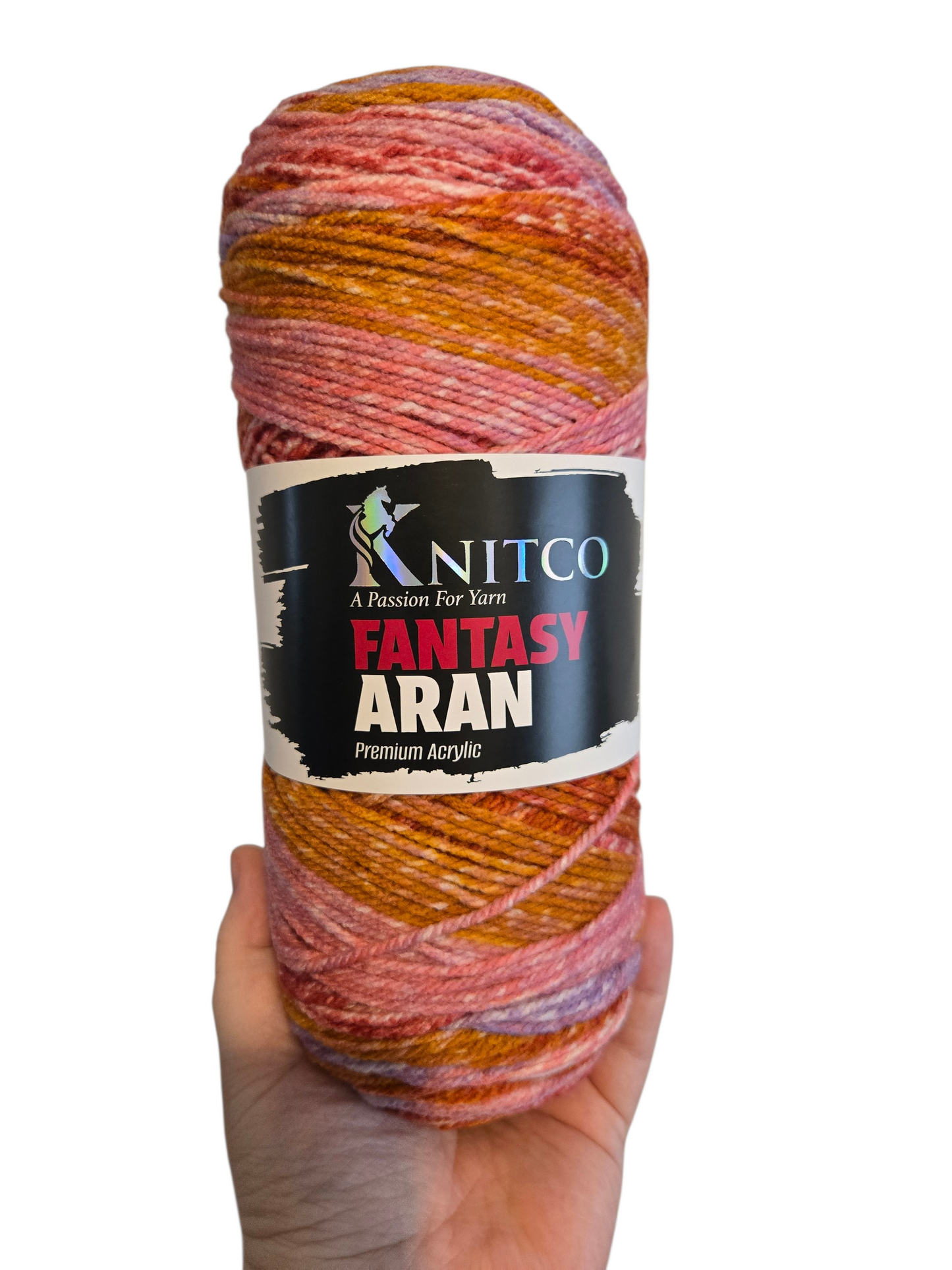 Knitco Fantasy Aran 200g Variegated Acrylic Yarn