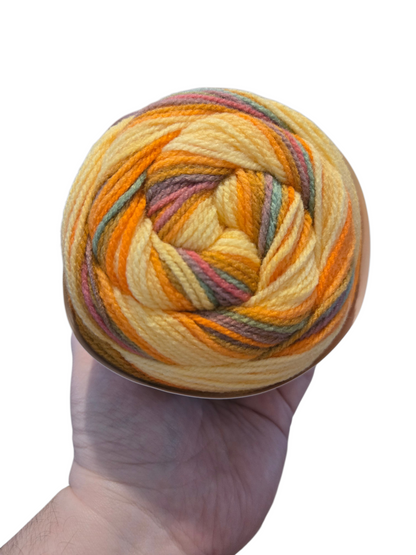 KnitCo Fruit Salad 100g DK Variegated Acrylic Yarn