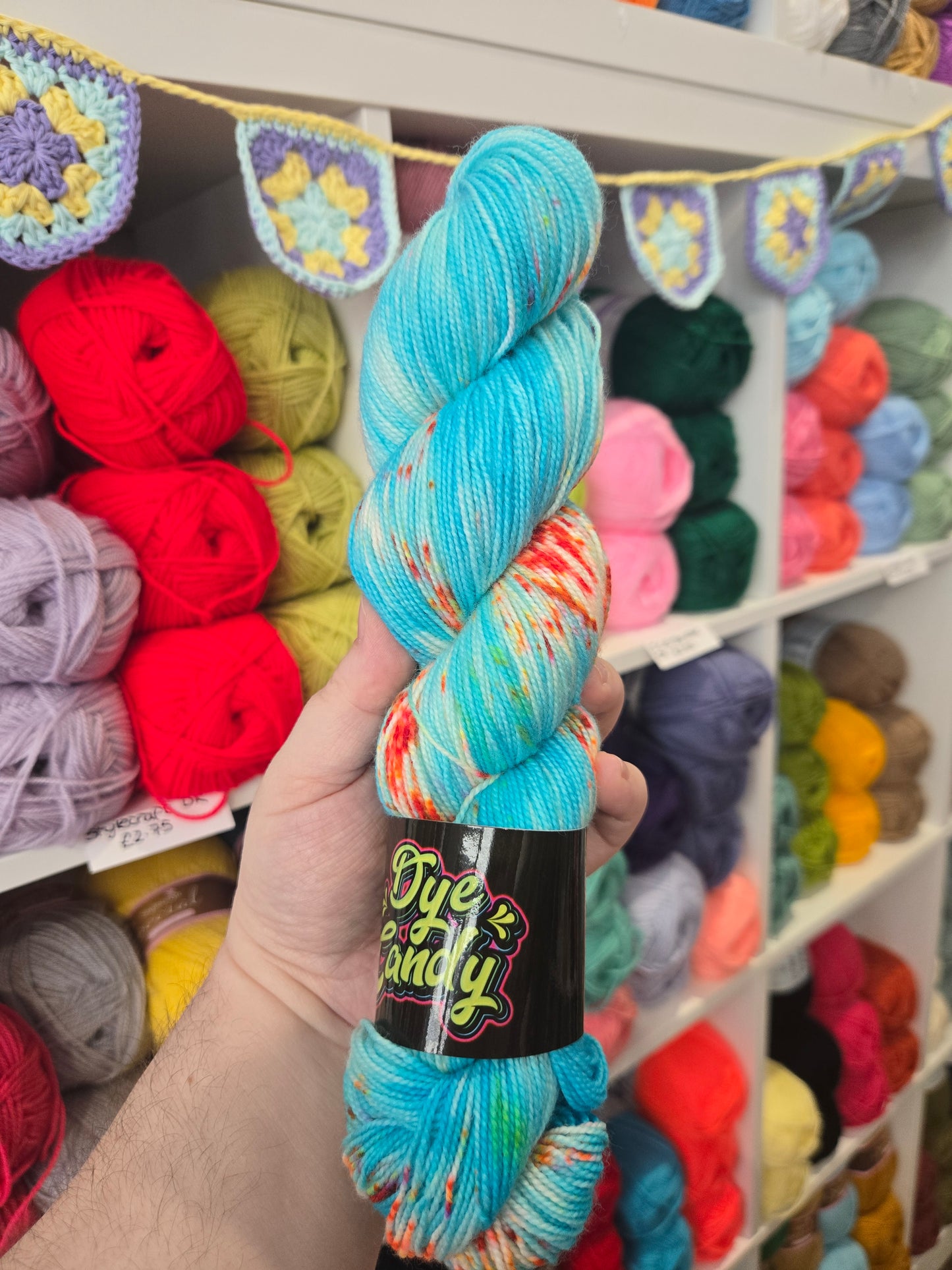 100g Super Sock Hand-Dyed Yarn by Dye Candy
