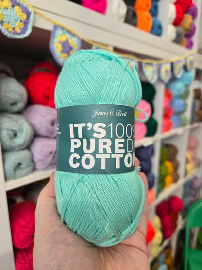 100% Its pure Cotton 100g by James C Brett