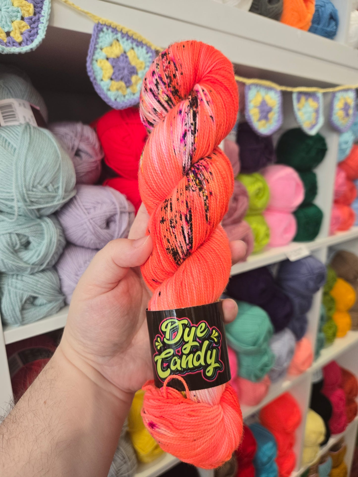 100g Super Sock Hand-Dyed Yarn by Dye Candy