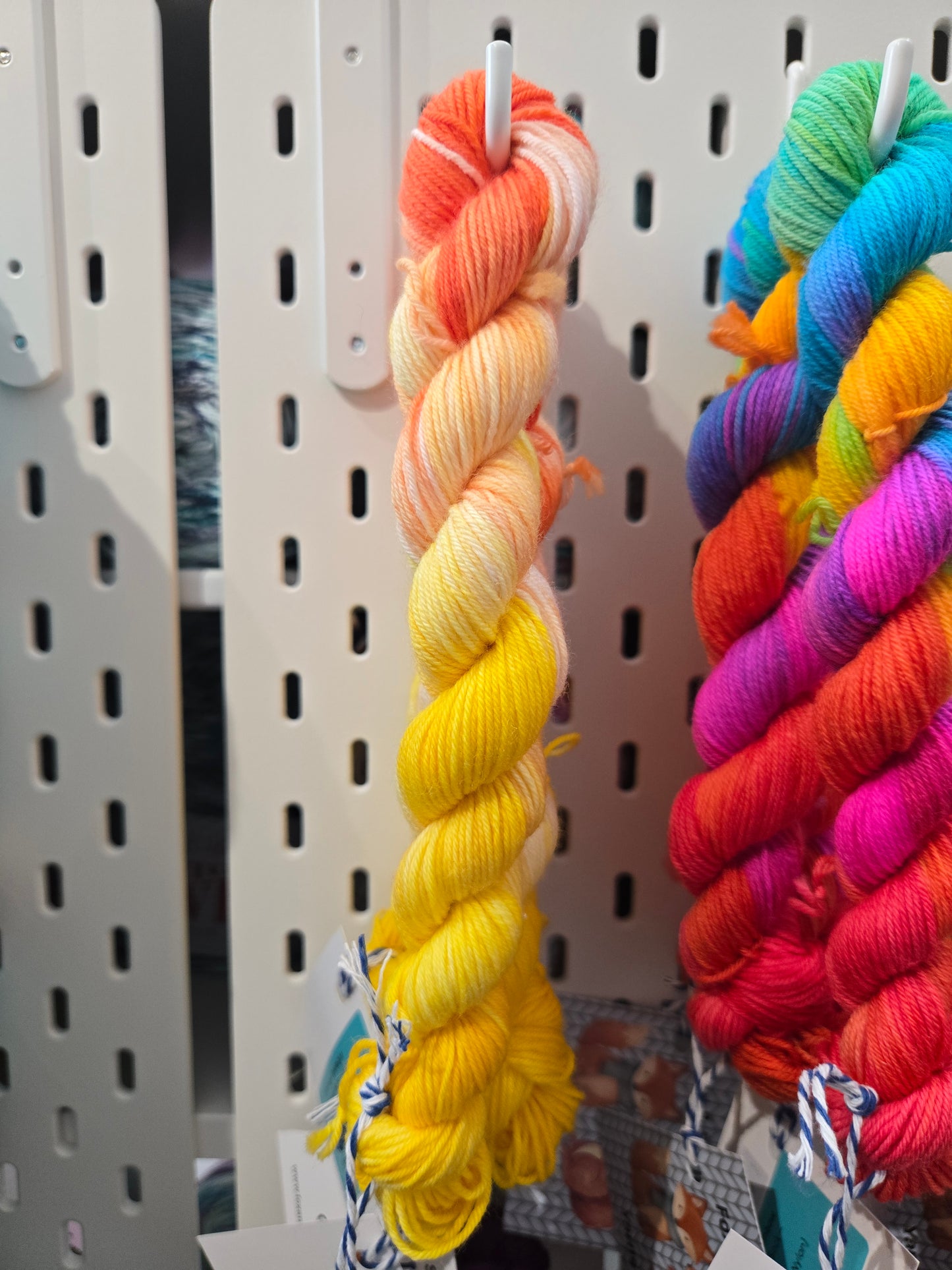 Fox & Squirrel Hand-Dyed Superwash Merino Mini Skein 20g
