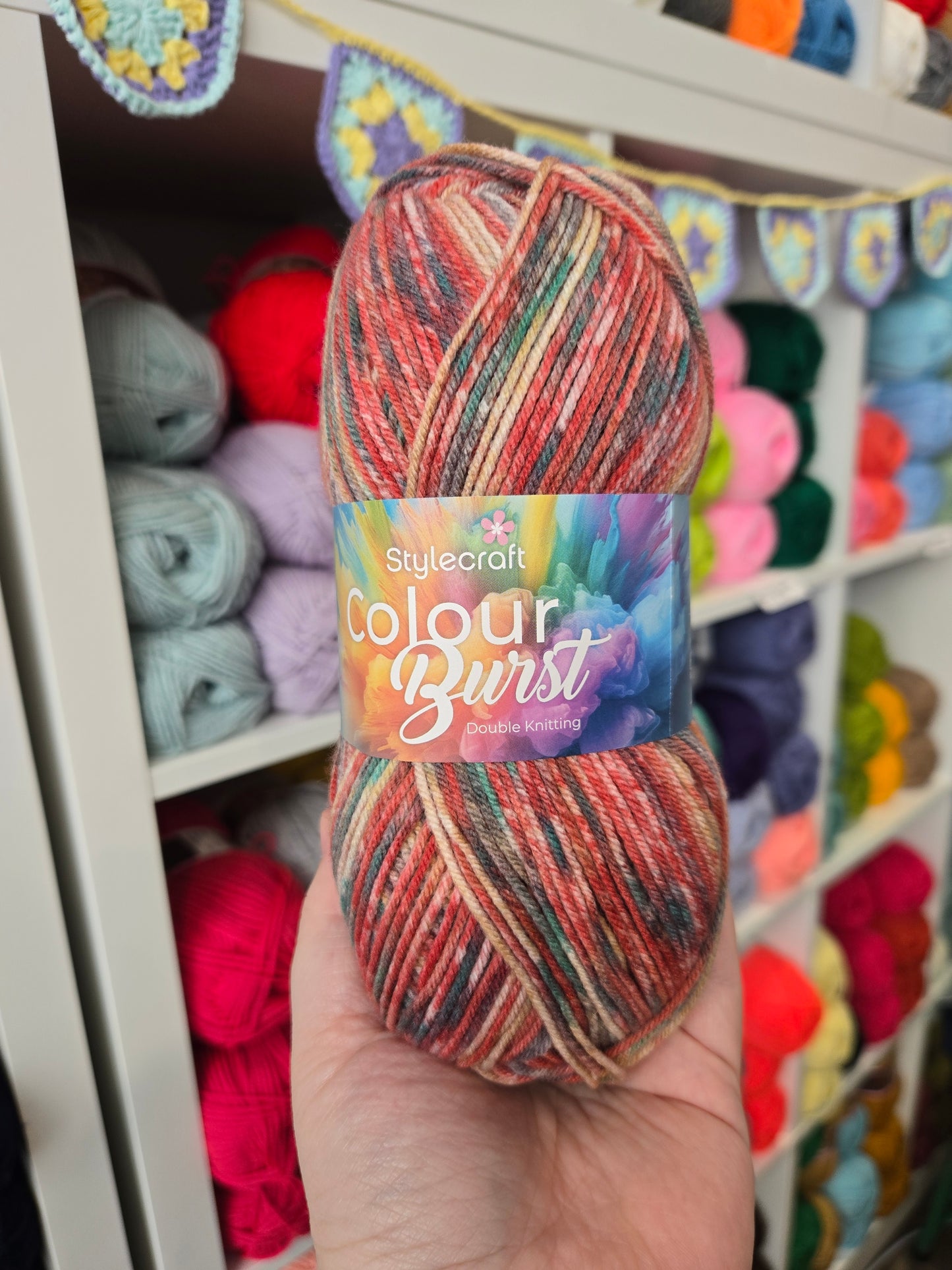 Colourburst by Stylecraft 100g DK Acrylic yarn