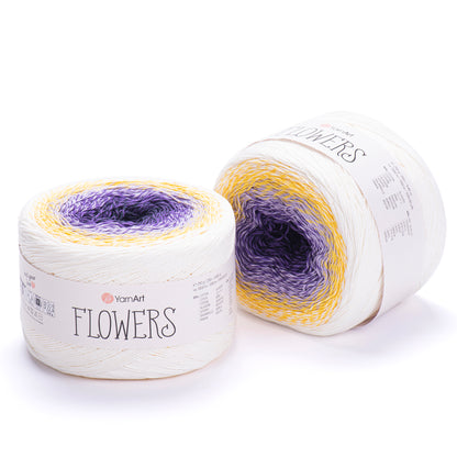 YarnArt Flowers 250g – 1000 m Gradient Cotton Blend Cake Yarn