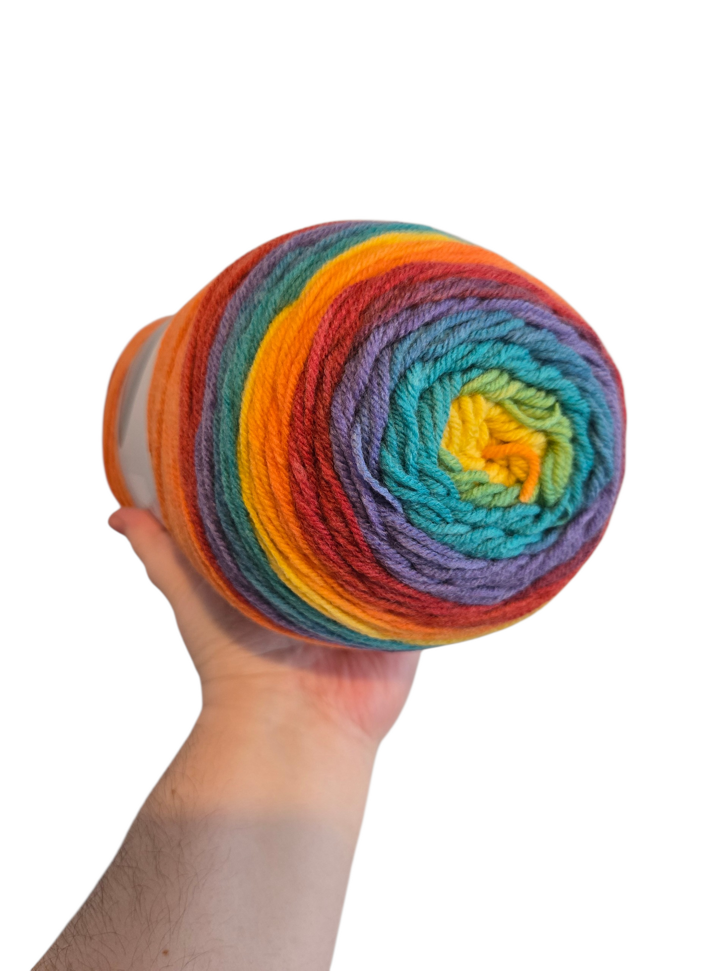 Knitco Spectrum 400g Variegated Acrylic Yarn Cake