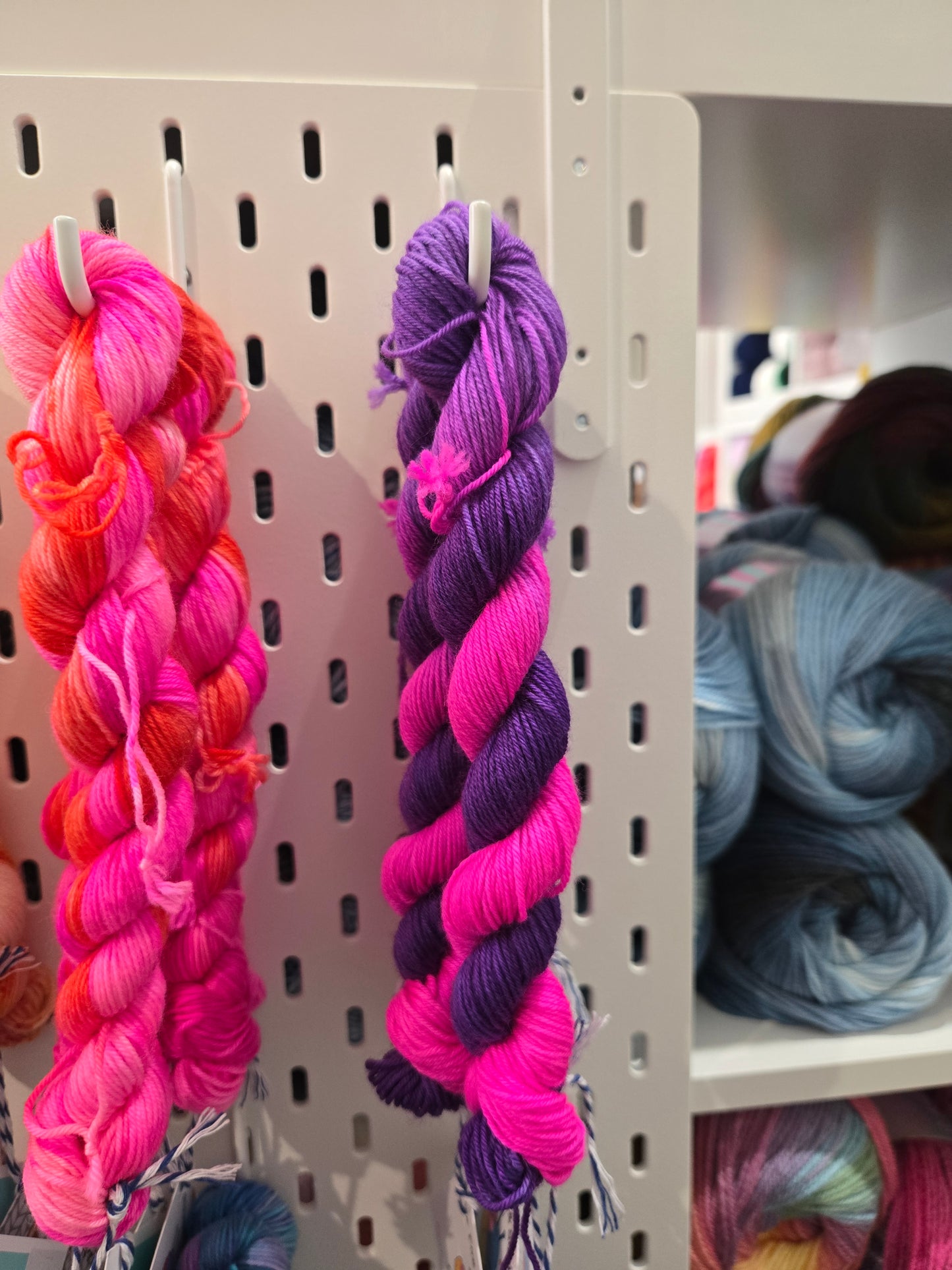 Fox & Squirrel Hand-Dyed Superwash Merino Mini Skein 20g