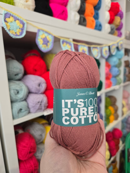 100% Its pure Cotton 100g by James C Brett
