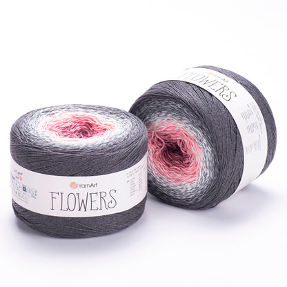 YarnArt Flowers 250g – 1000 m Gradient Cotton Blend Cake Yarn