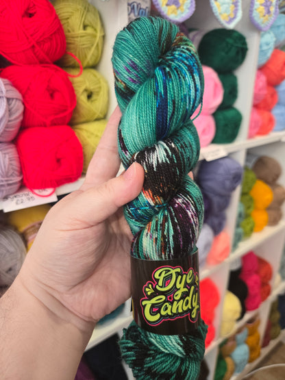 100g Super Sock Hand-Dyed Yarn by Dye Candy
