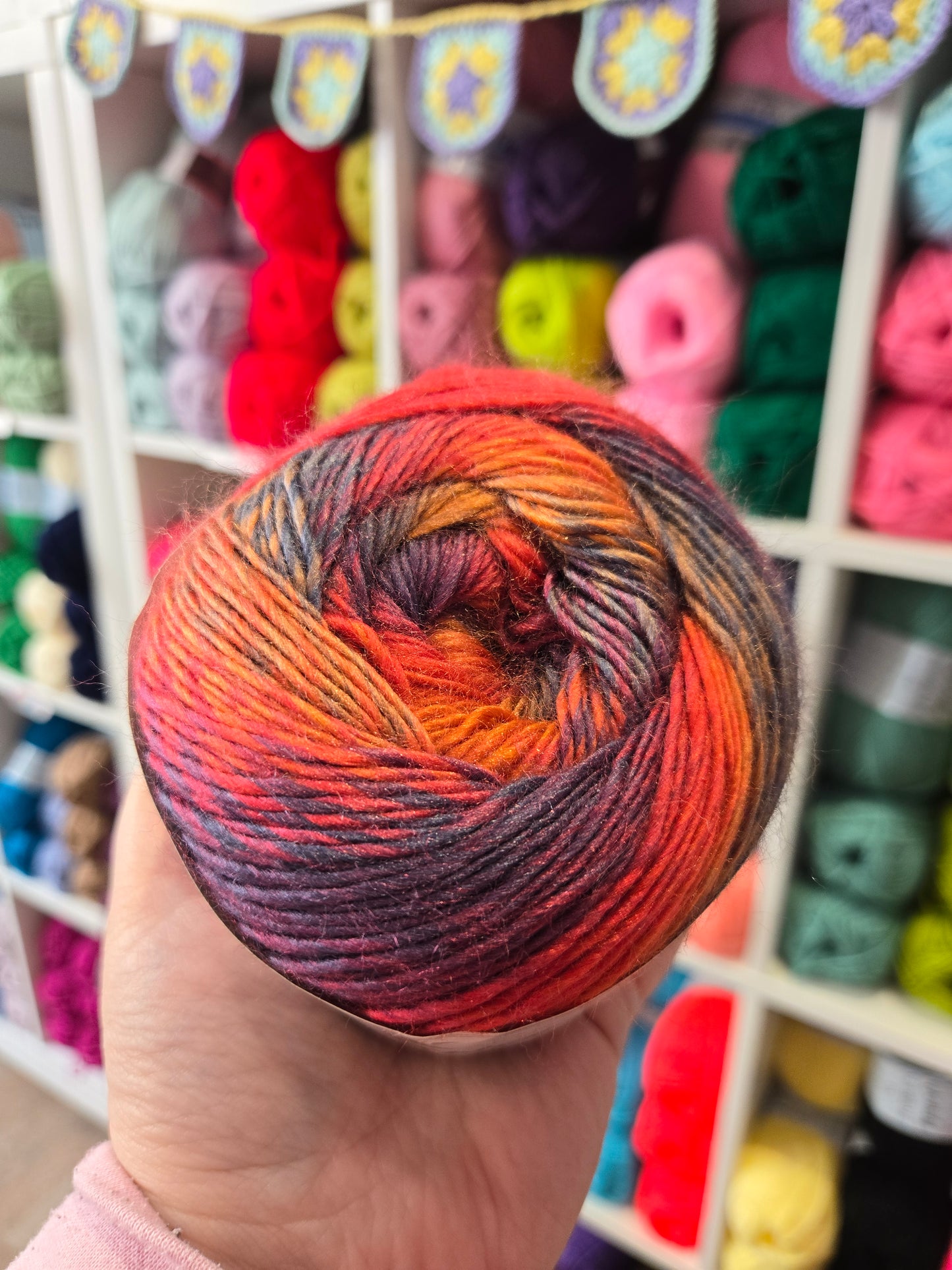 Knitco Melange DK Yarn 150g Yarn Cake