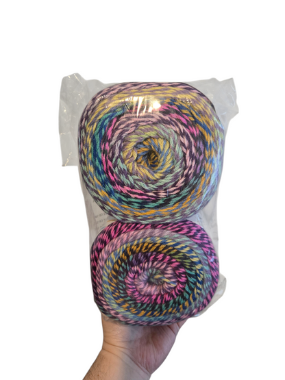 KnitCo Cheesecake Acrylic Yarn Cakes Pack of 2