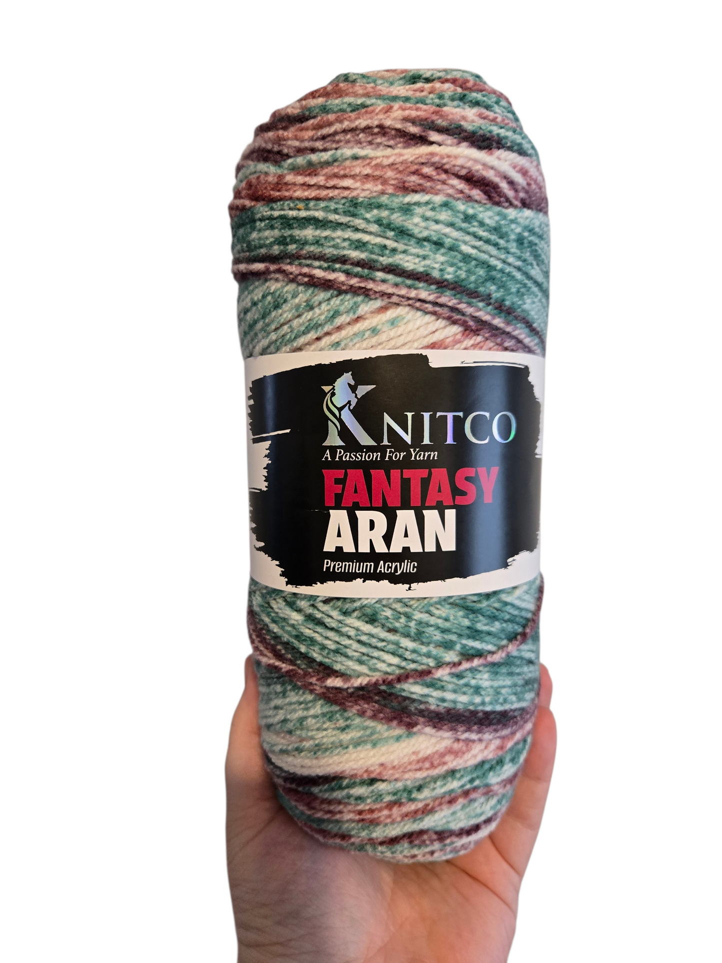 Knitco Fantasy Aran 200g Variegated Acrylic Yarn