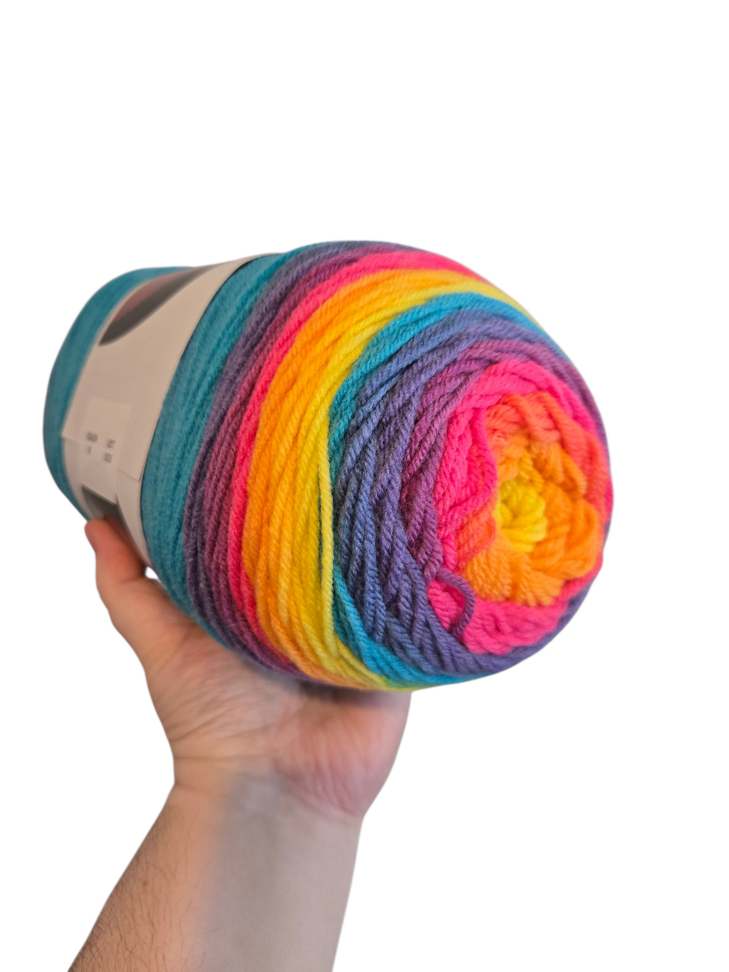 Knitco Spectrum 400g Variegated Acrylic Yarn Cake
