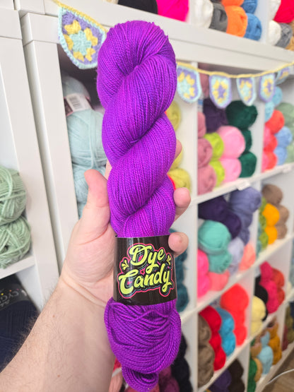 100g Super Sock Hand-Dyed Yarn by Dye Candy