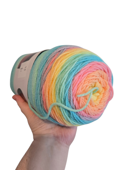 Knitco Spectrum 400g Variegated Acrylic Yarn Cake