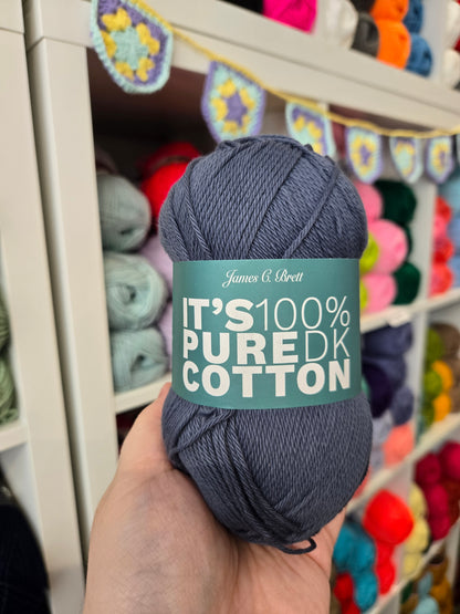 100% Its pure Cotton 100g by James C Brett