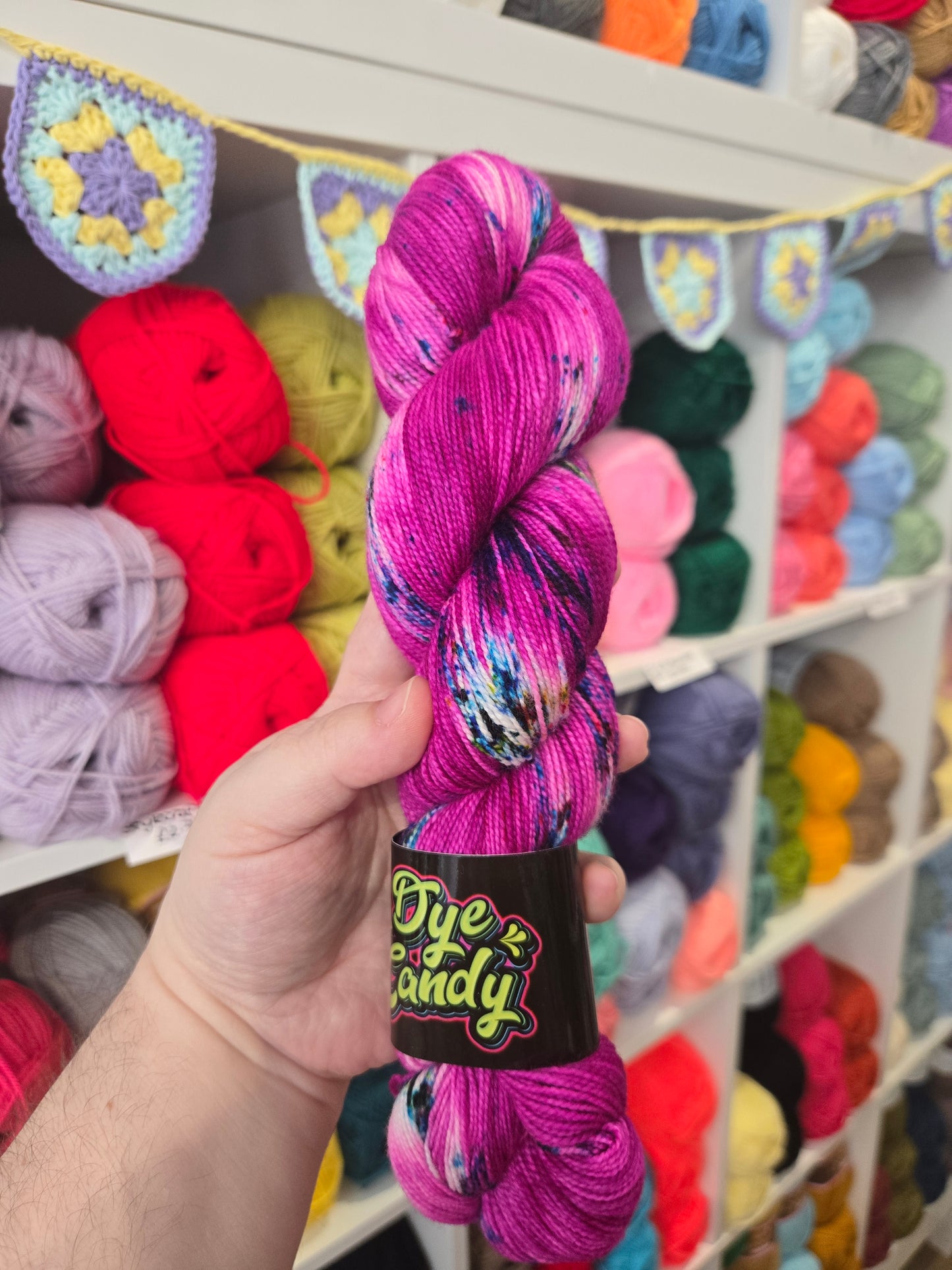 100g Super Sock Hand-Dyed Yarn by Dye Candy