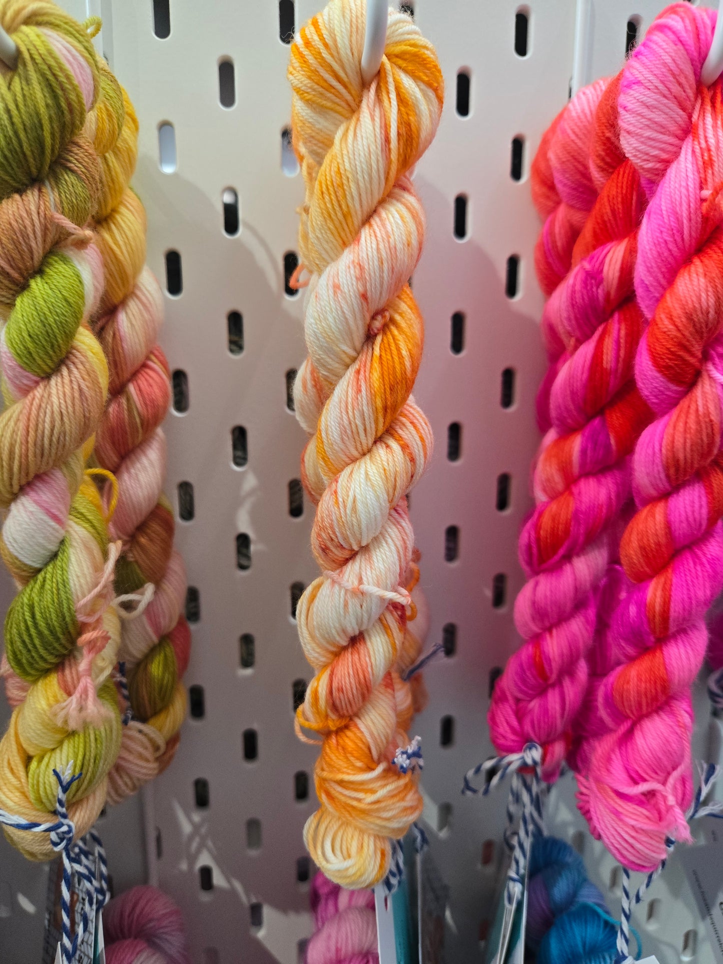 Fox & Squirrel Hand-Dyed Superwash Merino Mini Skein 20g