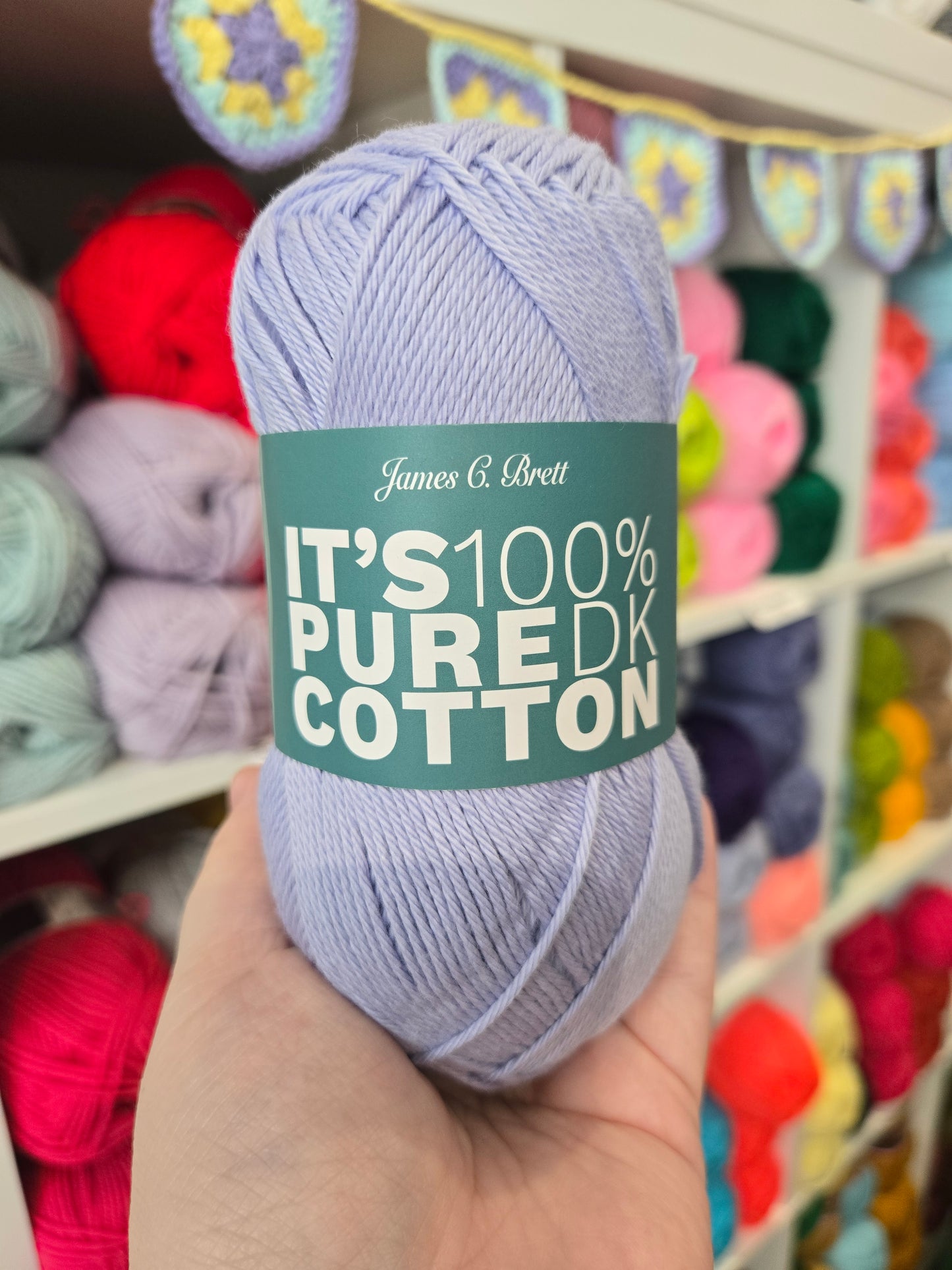 100% Its pure Cotton 100g by James C Brett