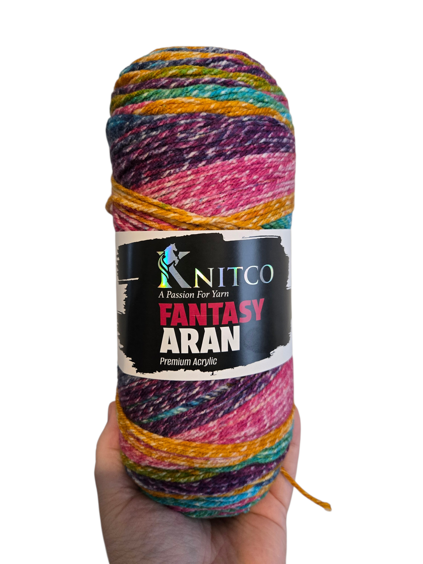 Knitco Fantasy Aran 200g Variegated Acrylic Yarn
