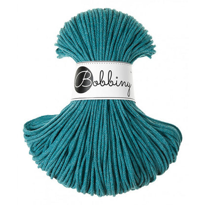 3mm Bobbiny Braided Crochet Cord | Recycled Cotton Cord for Crochet & Macramé