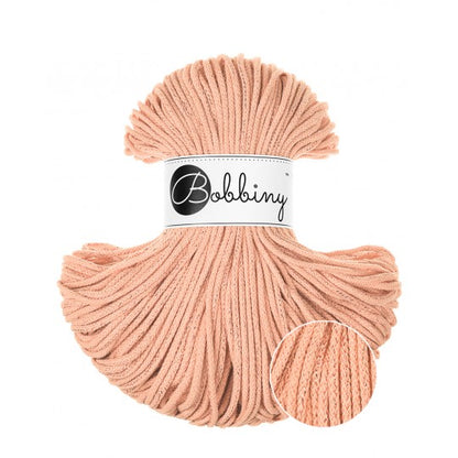 3mm Bobbiny Braided Crochet Cord | Recycled Cotton Cord for Crochet & Macramé