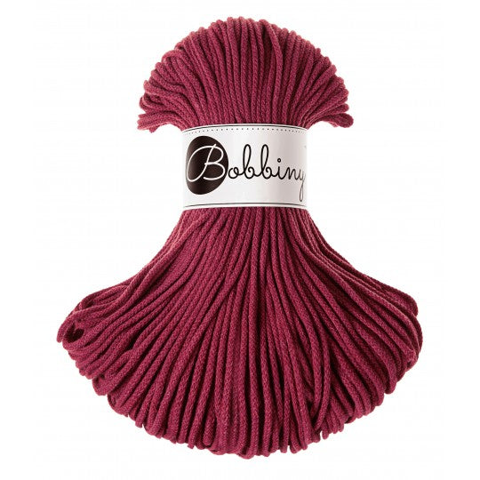 3mm Bobbiny Braided Crochet Cord | Recycled Cotton Cord for Crochet & Macramé
